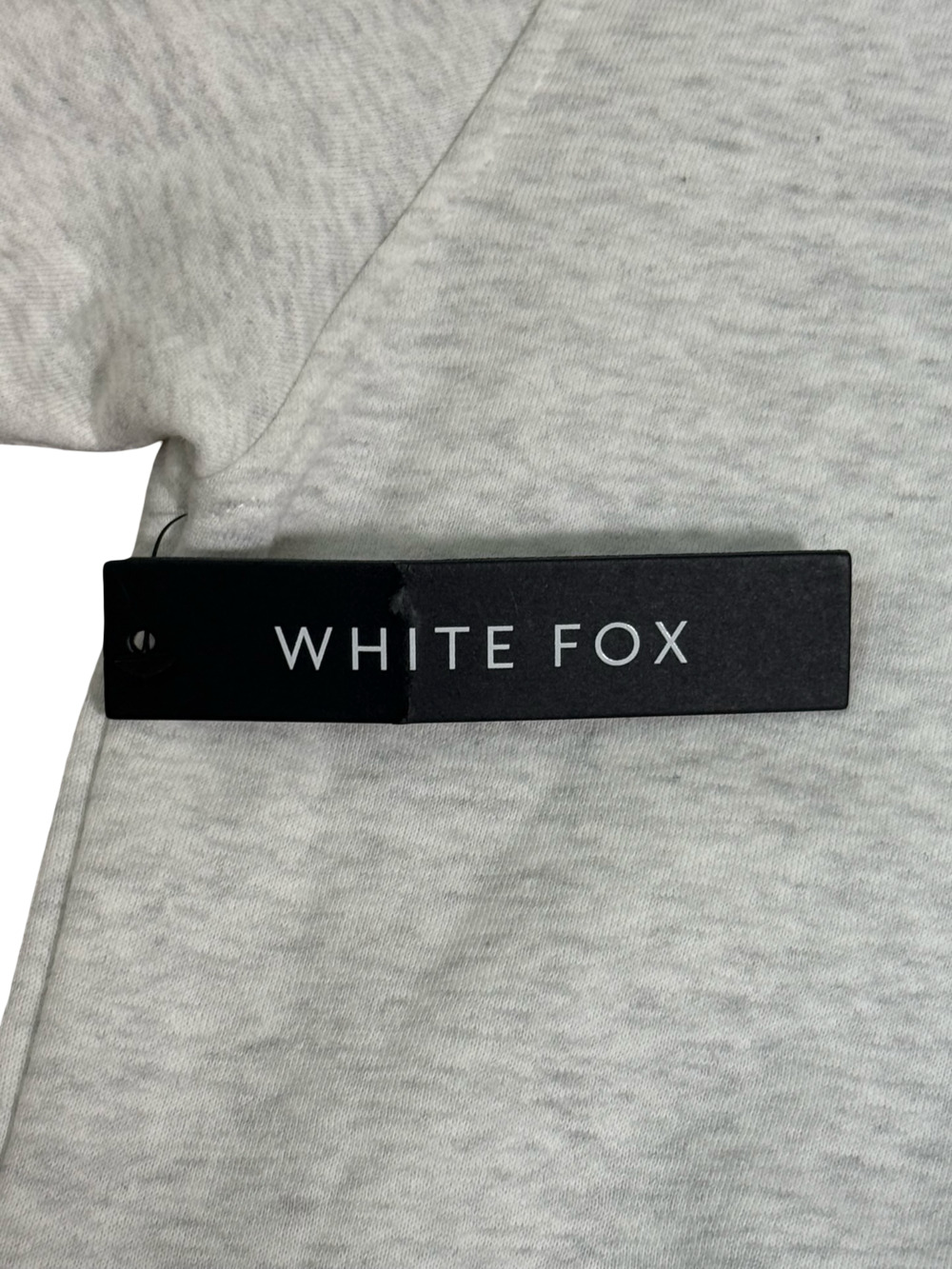 White Fox 11th Street Oversized Hoodie in Ash Grey - Picture 6 of 9